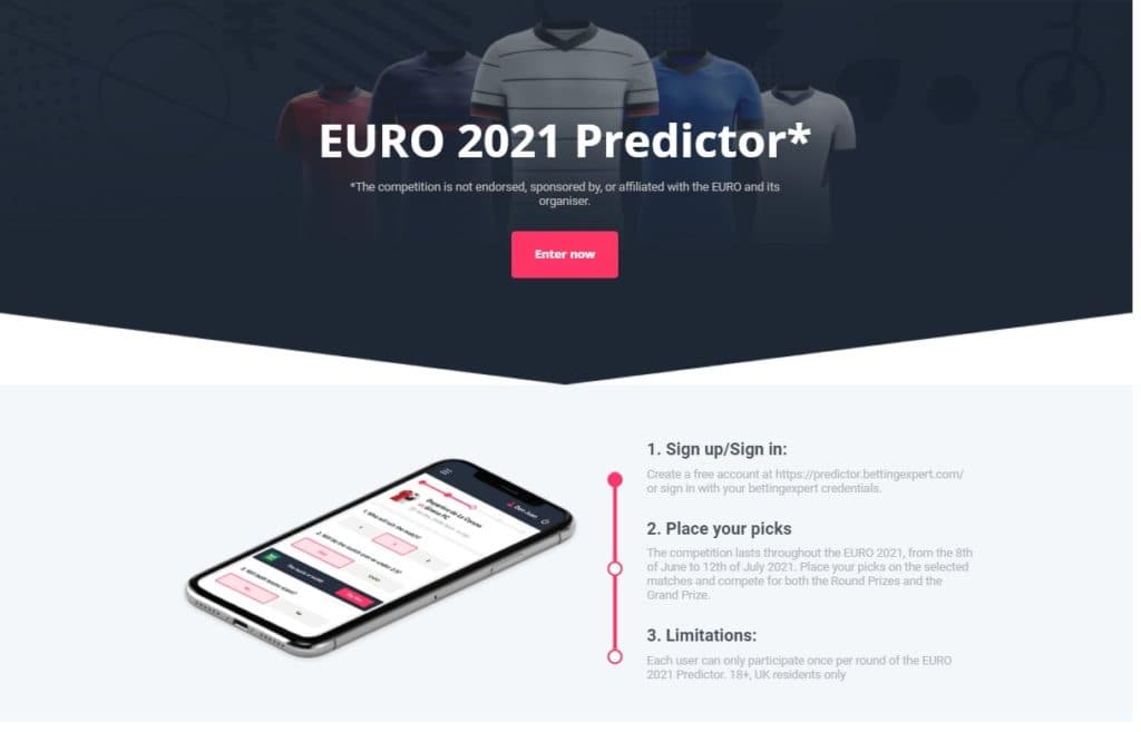 Euro 2021 £2300 Predictor Competition